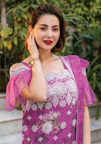 KHADDAR-3PC WITH KHADDAR PRINTED SHIRT & TROUSER