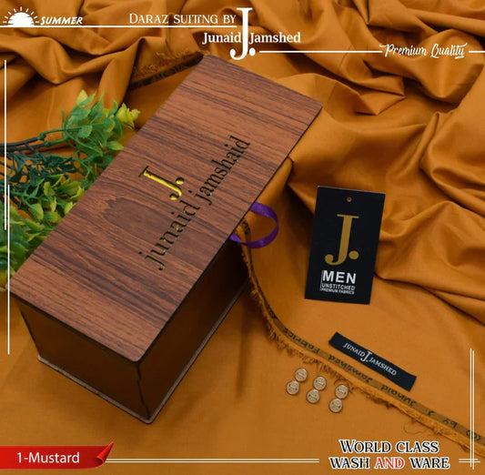 J. PREMIUM QUAILTY WASH N WEAR   ( MUSTARD )